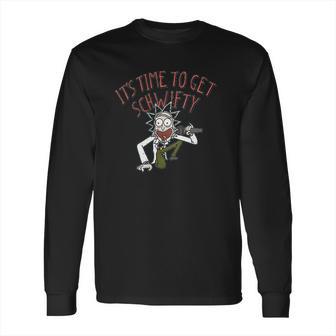 Ripple Junction Rick And Morty Time To Get Schwifty Juniors Long Sleeve T-Shirt | Favorety DE