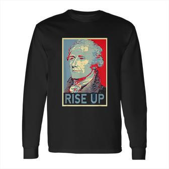 Rise Up Hamilton Vintage Long Sleeve T-Shirt | Favorety AU