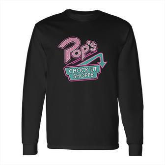 Riverdale Pops Chocklit Shoppe Boyfriend Fit Long Sleeve T-Shirt | Favorety AU