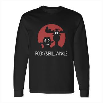 Rocky And Bullwinkle Long Sleeve T-Shirt | Favorety