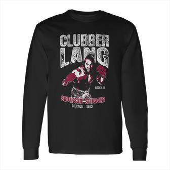 Rocky Officially Licensed Clubber Lang Baseball Long Sleeve T-Shirt | Favorety DE