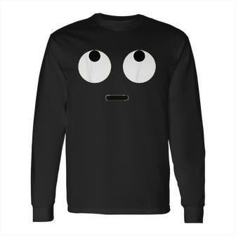 Rolling Eyes Face Eye Roll Emojis Emoticon Halloween Long Sleeve T-Shirt | Favorety AU