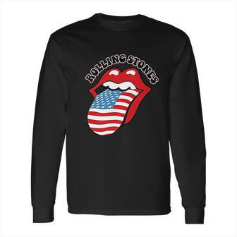 The Rolling Stones Usa Tongue Long Sleeve T-Shirt | Favorety UK