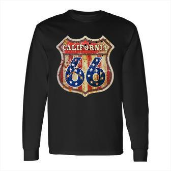 Route 66 California Long Sleeve T-Shirt | Favorety