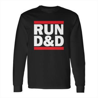 Run Dungeons And Dragons Shirt Long Sleeve T-Shirt | Favorety DE