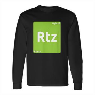 Runtz Hybrid Cannabis Strain Periodic Table Long Sleeve T-Shirt | Favorety AU