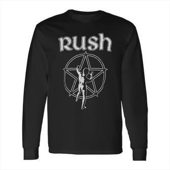 Rush Starman Logo Long Sleeve T-Shirt | Favorety