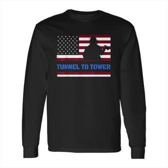 Rush Tunnel To Tower Vintage Firefighter Gift Long Sleeve T-Shirt | Favorety CA