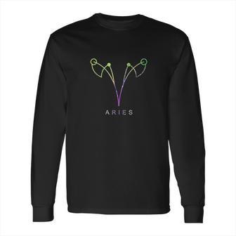 Sacred Zodiac Aries Long Sleeve T-Shirt | Favorety