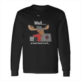 Sam Winchester Moose Wifi Geek Long Sleeve T-Shirt | Favorety AU