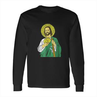 San Judas St Jude Saint Jude Catholic Catolico Long Sleeve T-Shirt | Favorety