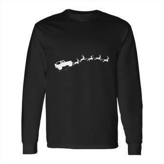 Santas Jeep T-Shirt Long Sleeve T-Shirt | Favorety UK