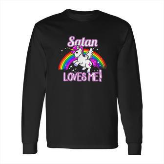 Sata Loves Me Long Sleeve T-Shirt | Favorety CA