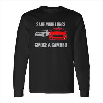 Save Your Lungs A Camaro Long Sleeve T-Shirt | Favorety UK