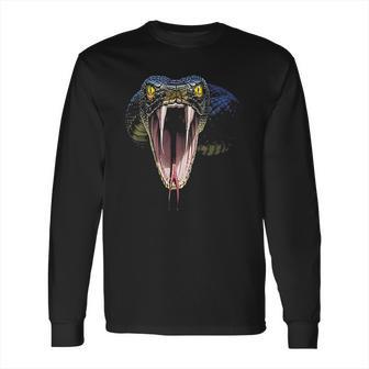 Scary Black Mamba Snake Halloween Long Sleeve T-Shirt | Favorety DE