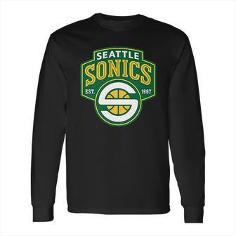 Seattle Supersonics Men Long Sleeve T-Shirt | Favorety DE