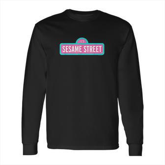 Sesame Street Pink Logo Long Sleeve T-Shirt | Favorety DE