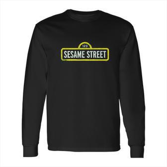 Sesame Street Rough Logo Long Sleeve T-Shirt | Favorety DE