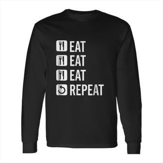 Shane Dawson Eat Eat Eat Repeat Long Sleeve T-Shirt | Favorety CA