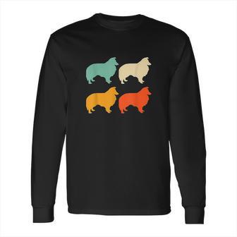 Sheltie Dog Lover Vintage Long Sleeve T-Shirt | Favorety