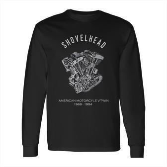 Shovelhead Engine Long Sleeve T-Shirt | Favorety DE