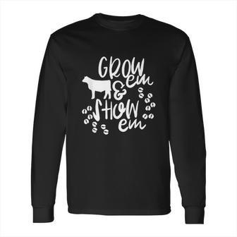 Show Em Livestock Animals Long Sleeve T-Shirt | Favorety DE