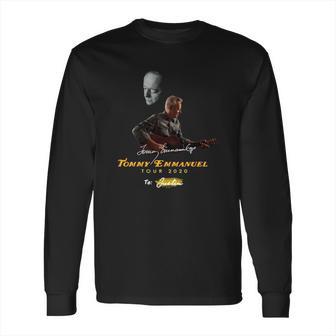 Signature Tommy Emmanuel 2020 To Justin Shirtn Long Sleeve T-Shirt | Favorety CA