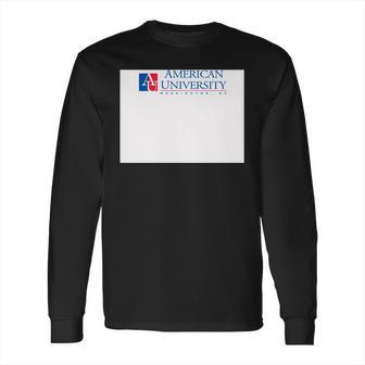 Simple Logo American University 2020 Long Sleeve T-Shirt | Favorety AU