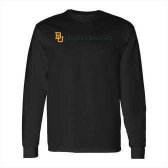 Simple Logo Baylor University 2020 Long Sleeve T-Shirt | Favorety CA