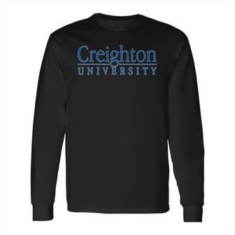 Simple Logo Creighton University 2020 Long Sleeve T-Shirt | Favorety DE