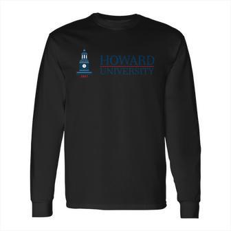 Simple Logo Howard University 2020 Long Sleeve T-Shirt | Favorety CA