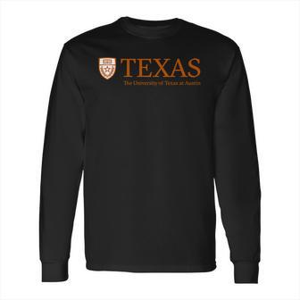 Simple Logo University Of Texas Austin 2020 Long Sleeve T-Shirt | Favorety