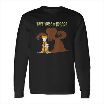 The Simpsons Treehouse Of Horror Dracula Burns And Bart Long Sleeve T-Shirt | Favorety UK