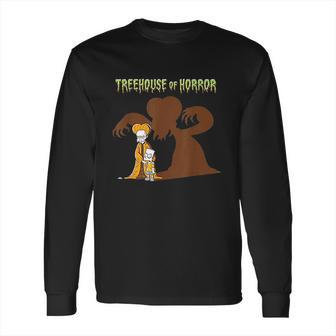 The Simpsons Treehouse Of Horror Dracula Burns And Bart Long Sleeve T-Shirt | Favorety UK