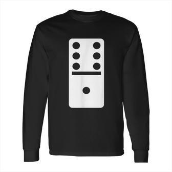 Six One Dominoes Halloween Costume Domino Game Long Sleeve T-Shirt | Favorety DE