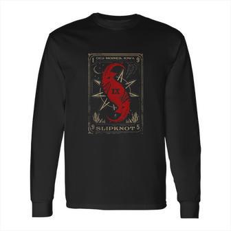 Slipknot Tarot Card Long Sleeve T-Shirt | Favorety DE