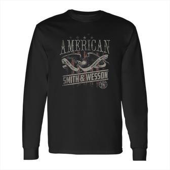 Smith And Wesson Vintage American Eagle Poster Long Sleeve T-Shirt | Favorety AU