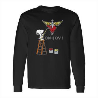 Snoopy Bon Jovi Long Sleeve T-Shirt | Favorety DE