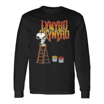 Snoopy Drawing Lynyrd Skynyrd Long Sleeve T-Shirt | Favorety AU