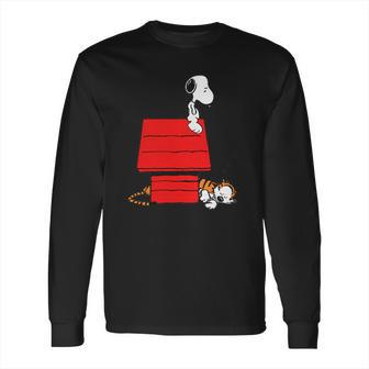 Snoopy And Hobbes Long Sleeve T-Shirt | Favorety AU