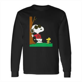 Snoopy Joe Cool And Woodstock T Shirt Long Sleeve T-Shirt | Favorety DE