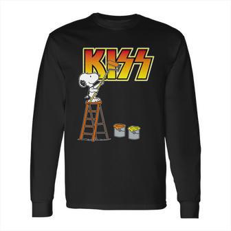 Snoopy Paint Kiss Long Sleeve T-Shirt | Favorety AU