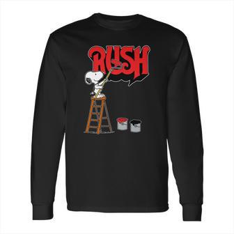 Snoopy Paint Rush Long Sleeve T-Shirt | Favorety CA