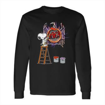 Snoopy Paint Slayer Long Sleeve T-Shirt | Favorety DE