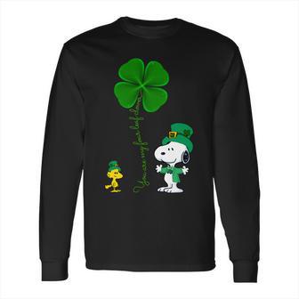 Snoopy Shamrock You Are My Four Leaf Clover Long Sleeve T-Shirt | Favorety DE