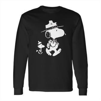 Snoopy Woodstock Peanut Long Sleeve T-Shirt | Favorety AU