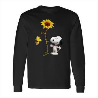 Snoopy And Woodstock You Are My Sunshine Long Sleeve T-Shirt | Favorety AU