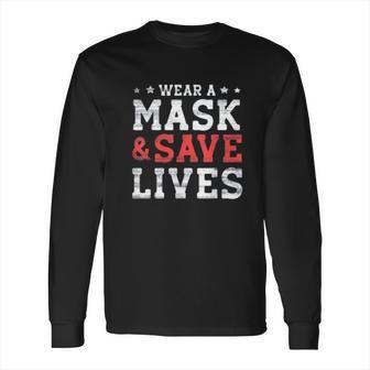 Social Distancing And Save Lives Long Sleeve T-Shirt | Favorety AU