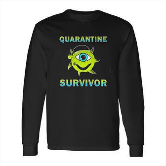 Social Distancing Survivor Long Sleeve T-Shirt | Favorety AU