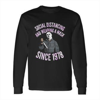 Social Distancing And Wearing A Mask In Public Since Long Sleeve T-Shirt | Favorety CA